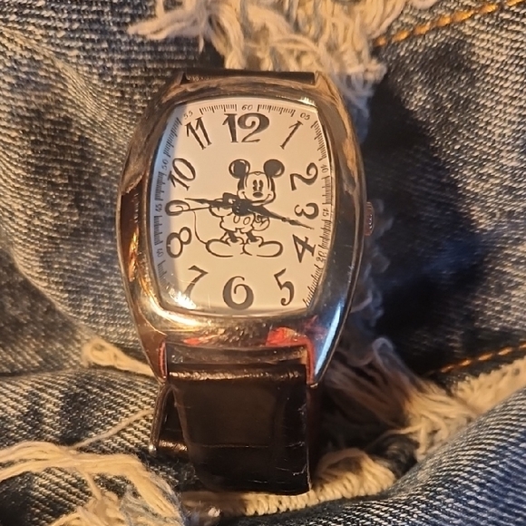Disney Accessories - Disney Time Works Silver and Brown Watch